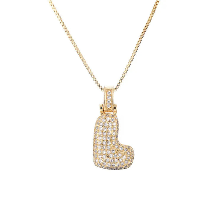 BUBBLE INITIALS Necklace
