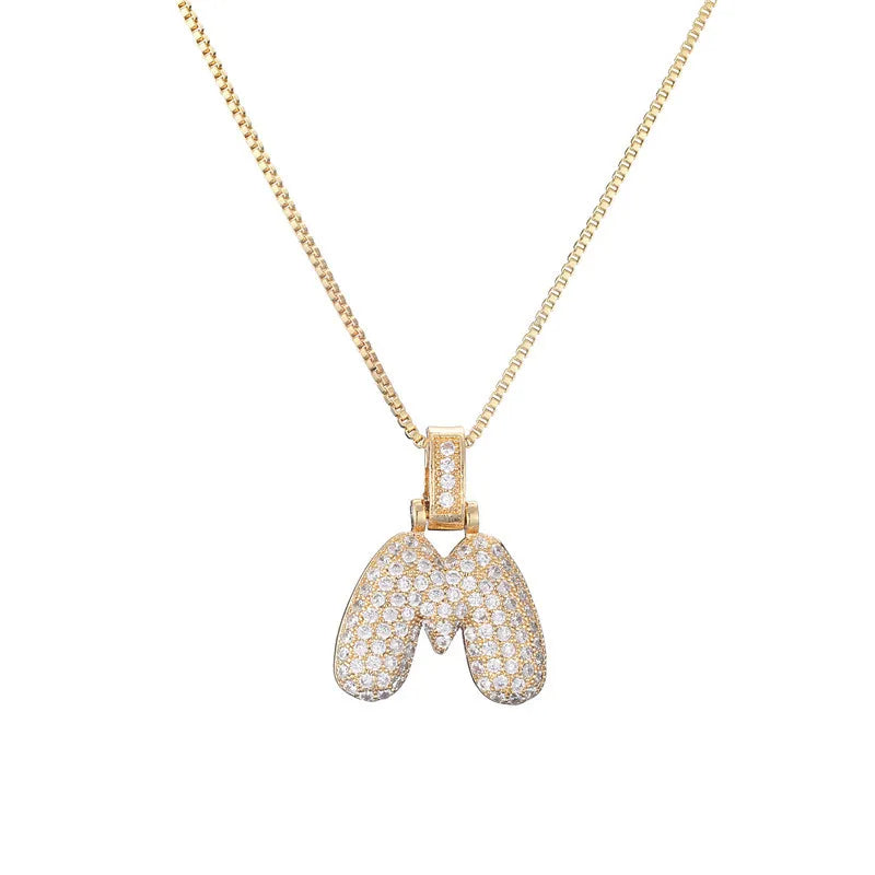 BUBBLE INITIALS Necklace