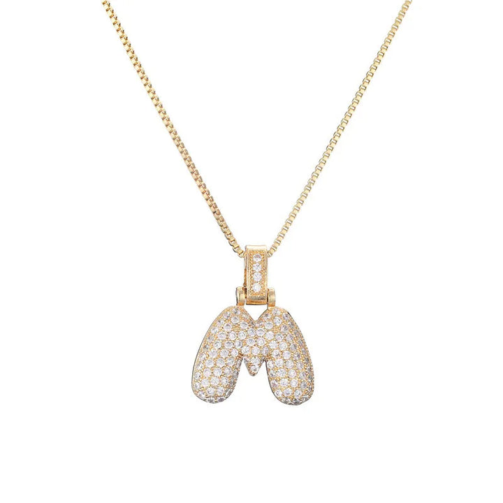 BUBBLE INITIALS Necklace