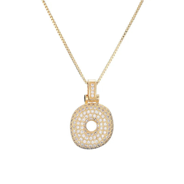BUBBLE INITIALS Necklace