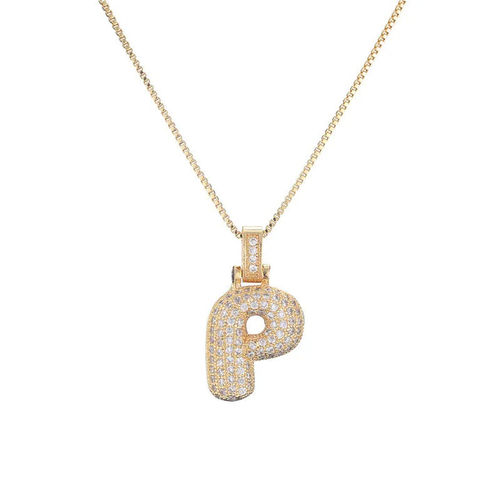 BUBBLE INITIALS Necklace