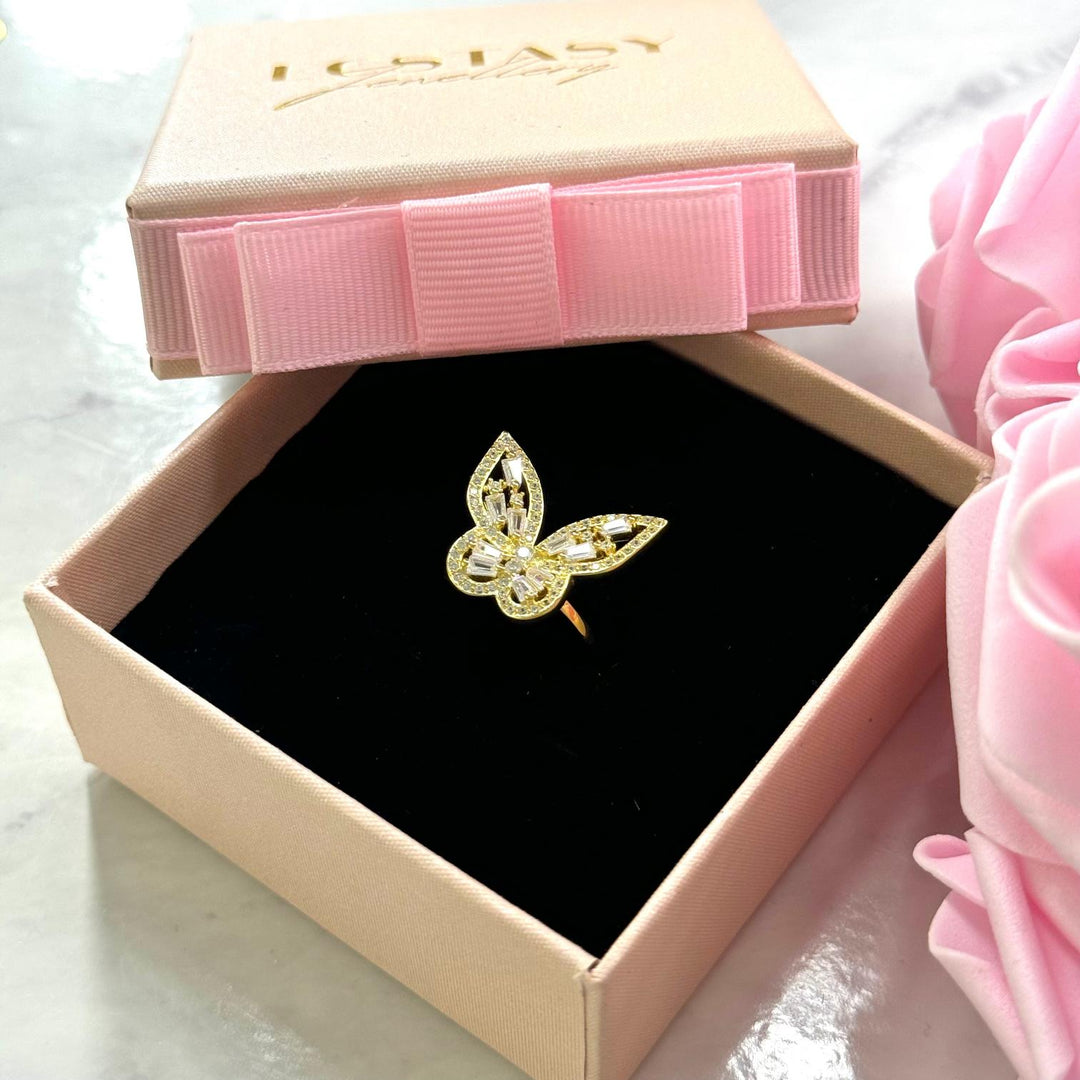 (GOLD) LUXURY BUTTERFLY Ring