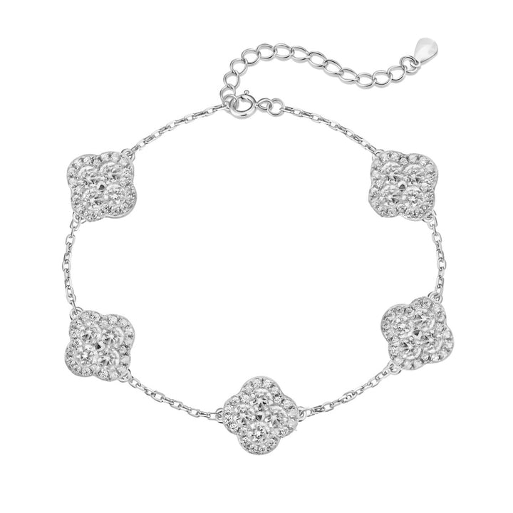 LUCKY Clovers Bracelet (Silver or Gold)