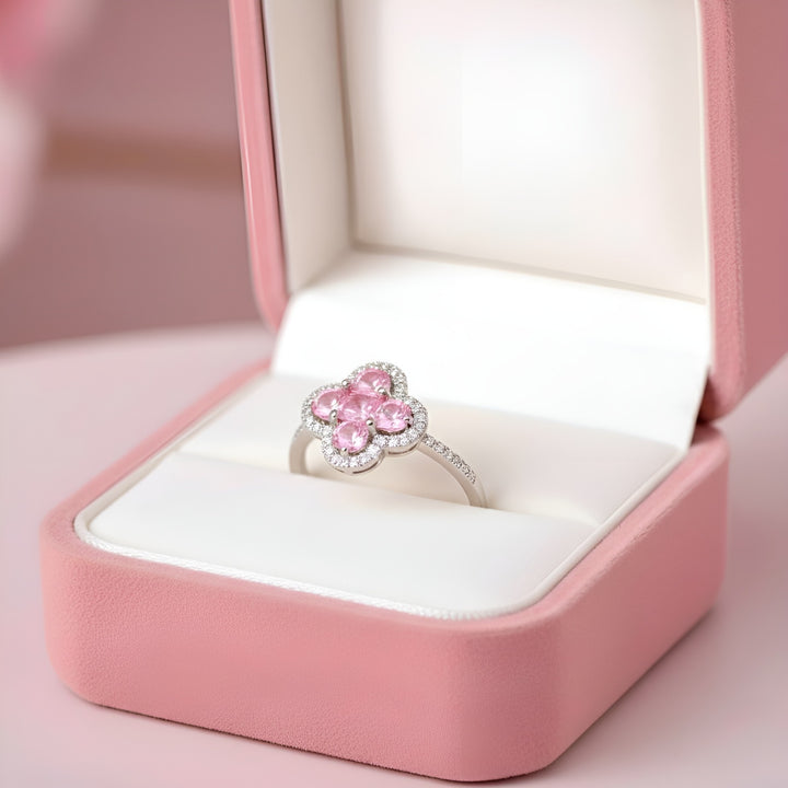 (PINK) EUPHORIA CLOVER Ring