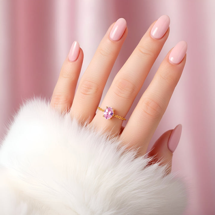 PINK GOLDEN HOUR Ring