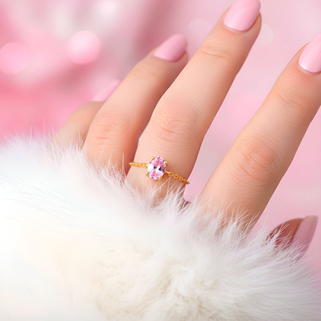 PINK GOLDEN HOUR Ring