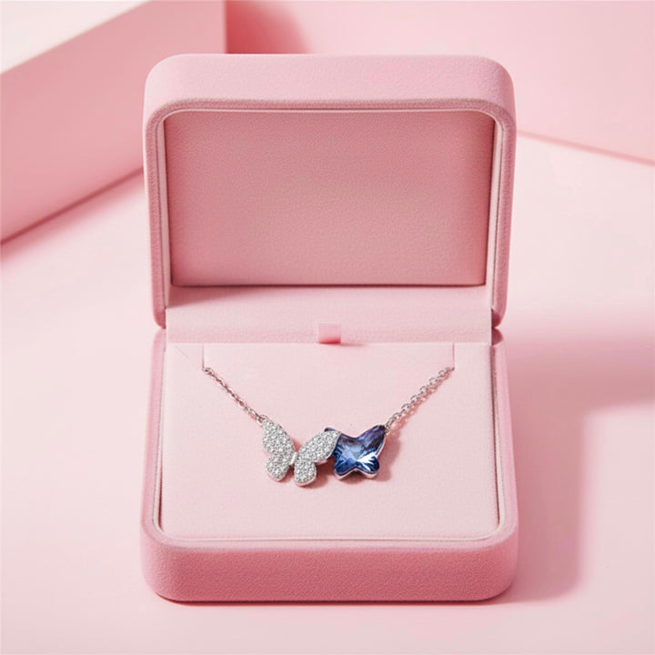 BLUE BUTTERFLY Necklace