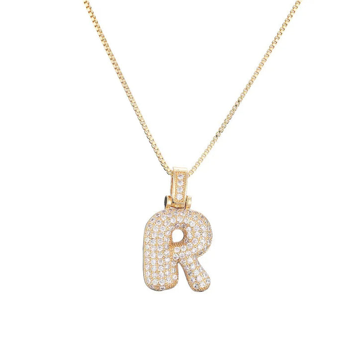 BUBBLE INITIALS Necklace