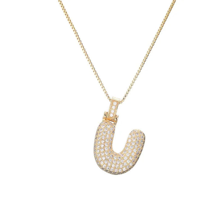 BUBBLE INITIALS Necklace