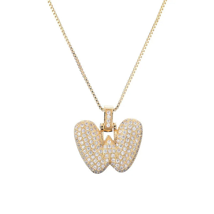BUBBLE INITIALS Necklace